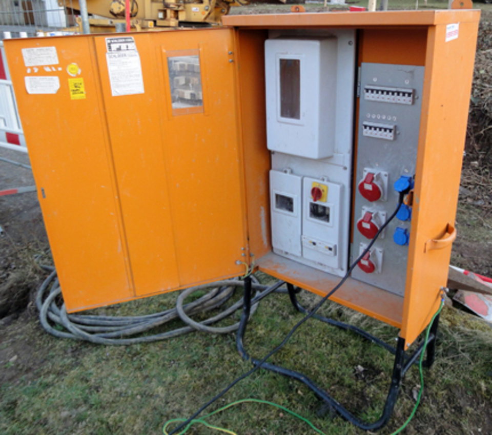 Baustromkasten bei Elektrotechnik Plus Minus GmbH in Mörfelden-Walldorf