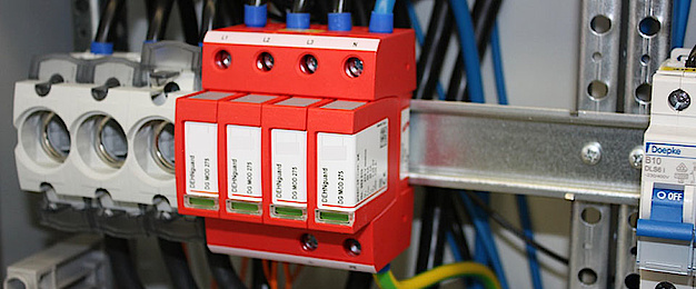 Über­spannungs­schutz bei Elektrotechnik Plus Minus GmbH in Mörfelden-Walldorf
